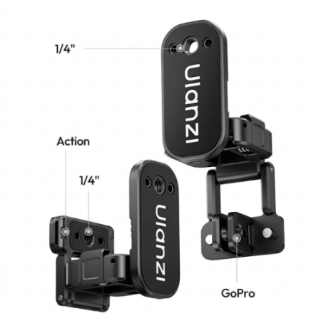 Ulanzi PK16 (C091) - uchwyt montażowy z magnetycznym mocowaniem do DJI Osmo Pocket 3 / 4 - szczegóły